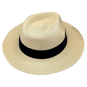 Summer Hat Men's 1PCS Women's Sun Straw Hat Panama Roll up Beach Hat