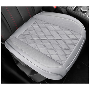 2PCS Car Seat Cover Luxury PU Leather Car Seat Bottom Cover