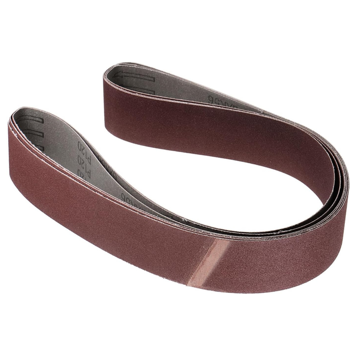 3pcs Sanding Belts - 2"x48" 120 Grit Sandpaper Belt Strip Sander Paper for Wood Paint Sanding Metal Polishing