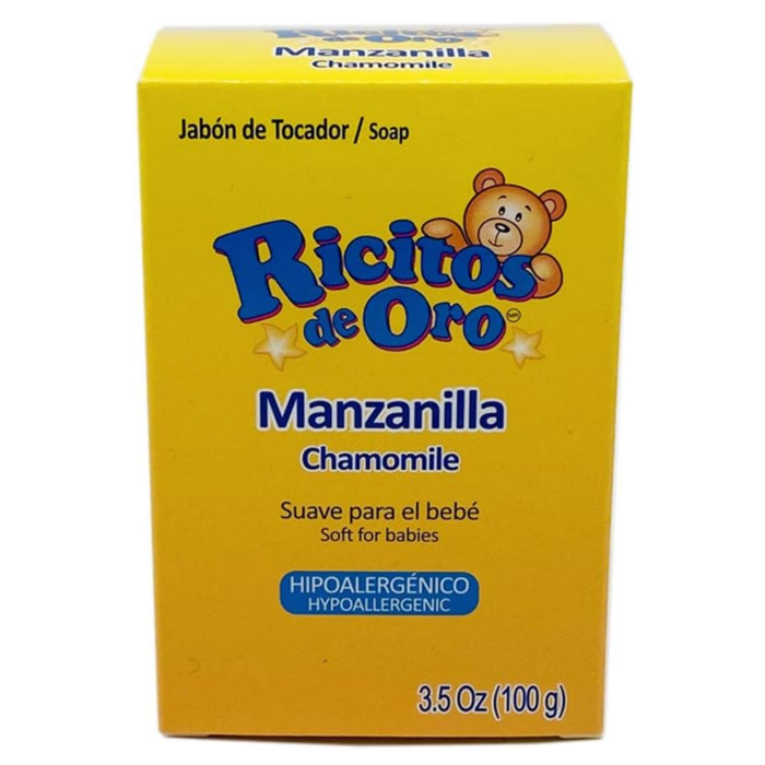 Ricitos De Oro Hypoallergenic Sensitive Baby Soap 3.5 oz