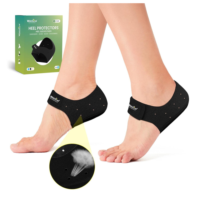 Plantar Fasciitis Heel Protectors for Heel Pain - Small & Large Available