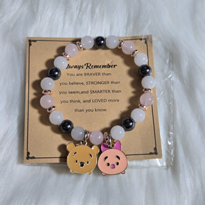 Winnie The Pooh Beaded Bracelet