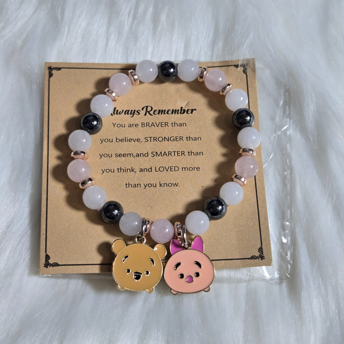 Winnie The Pooh Beaded Bracelet
