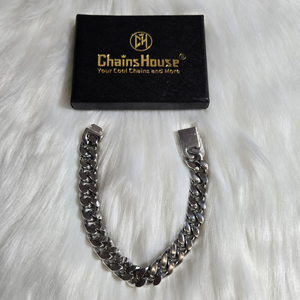 Men's Stainless Steel 9" Bracelet