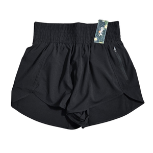 NWT BMJL Black High Waisted Lightweight Performance Running Shorts | Medium
