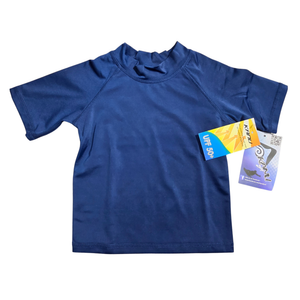 NWT | Kanu Surf Navy Blue UPF 50+ Rash Guard Swim Shirt | 2T