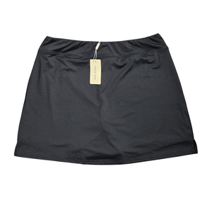 NWT | Ekouaer Black Athletic Skort | Built-In Shorts | Activewear | XXL