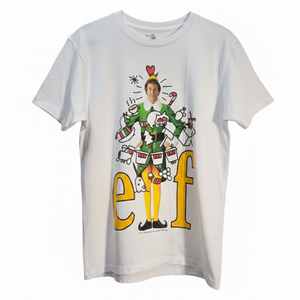 NWT | Zuni Sportswear Elf Movie Buddy Graphic T-Shirt | Holiday | Size M