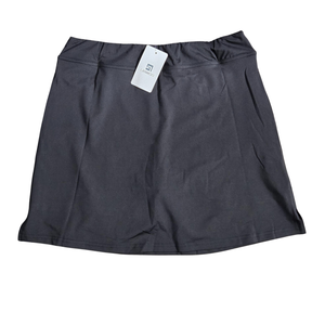 NWT | Black Athletic Performance Skort | Built-In Shorts | Side Slit Detail | Size XL
