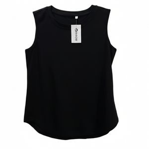 NWT | RIROW Black Sleeveless Scoop Neck Tank Top | Size Small