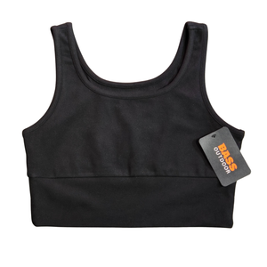 NWT | Bass Outdoor Black High-Performance Sports Bra | Racerback Support | Size Medium