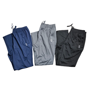New | 3-Pack Active Performance Joggers | Navy Blue, Slate Gray, & Onyx Black | Adjustable Drawstring | Size Medium