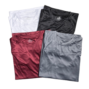 NIP | 4-Pack Performance Long Sleeve Training Shirts | Black, Gray, White, & Crimson Red | Size S/M