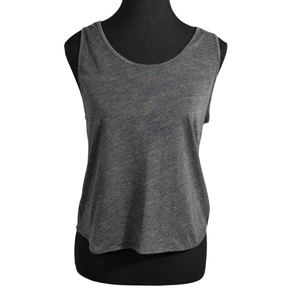 NWT | Soffe Sweat & Grace Racerback Tank Top | Heather Charcoal | Active Basics | Medium