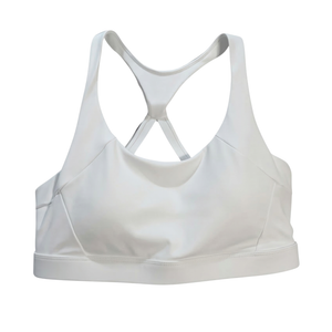 NWOT | White Padded Sports Bra | Criss-Cross Racerback | Active Basics | Medium