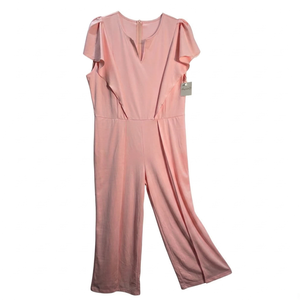 NWT | Sexyherry | Blush Pink | Ruffle Sleeve Wide Leg Jumper | 2XL