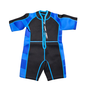 NWOT | Chriffer Kids' 2mm Neoprene Shorty Wetsuit | High-Fidelity Performance Swimwear | Royal Blue & Onyx | Boys Size Small
