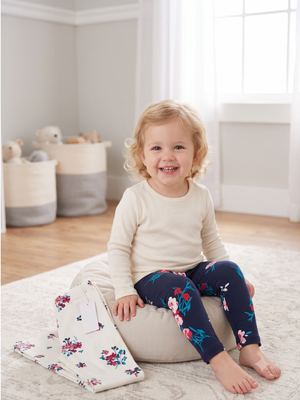 NWT | The Children's Place Toddler Girls 2-Pack Floral Stretch Leggings Set | 2T