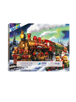Christmas Train 1000 Piece Jigsaw Puzzle 70x50cm Holiday