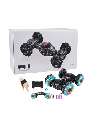 2.4Ghz 4WD Gesture Sensing RC Stunt Car Monster Twist Car Remote Control