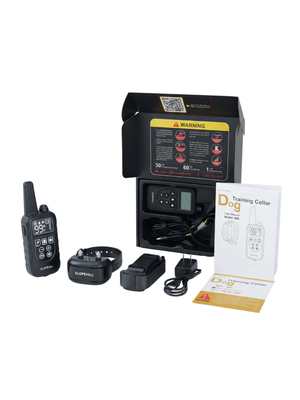 Electric Dog Training Collar with Remote Model 880 Black