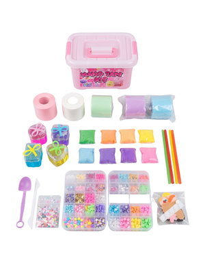 Nano Tape Bubble Craft Kit DIY Squishy Toy Making Set with Storage Box