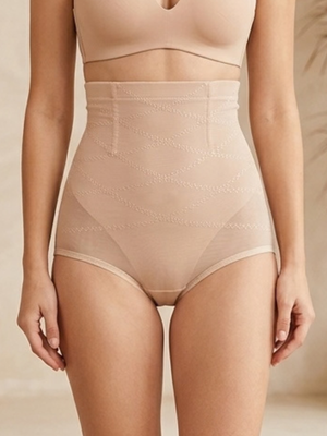 eige High Waist Tummy Control Shaper Panty Medium