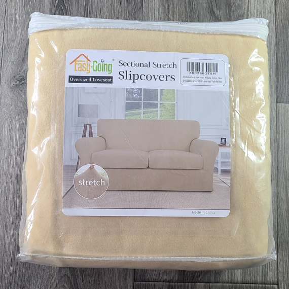 3 Piece Oversized Love Seat Cover